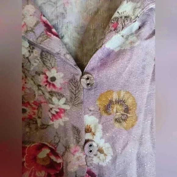 2 FOR 25$ BUFFALO DAVID BITTON cute, flowy, Bohemian blouse - (#509) - Picture 3 of 8